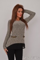 Bluza lunga in spate dama